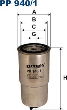 Filtron PP940/1 - Kraftstofffilter alexcarstop-ersatzteile.com