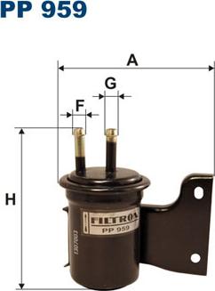 Filtron PP959 - Kraftstofffilter alexcarstop-ersatzteile.com