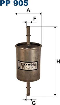 Filtron PP905 - Kraftstofffilter alexcarstop-ersatzteile.com