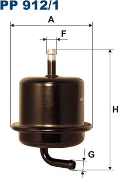 Filtron PP912/1 - Kraftstofffilter alexcarstop-ersatzteile.com