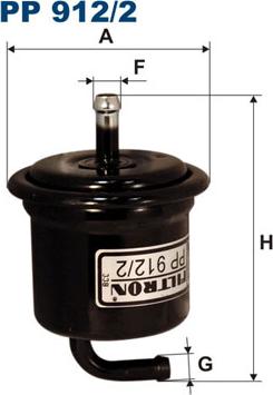 Filtron PP912/2 - Kraftstofffilter alexcarstop-ersatzteile.com