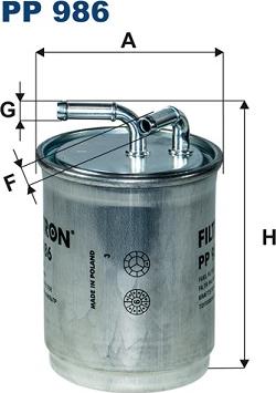 Filtron PP986 - Kraftstofffilter alexcarstop-ersatzteile.com