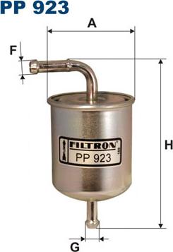 Filtron PP923 - Kraftstofffilter alexcarstop-ersatzteile.com