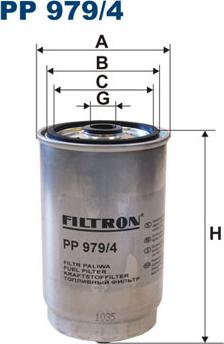 Filtron PP979/4 - Kraftstofffilter alexcarstop-ersatzteile.com