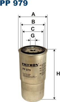 Filtron PP979 - Kraftstofffilter alexcarstop-ersatzteile.com