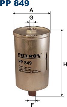 Filtron PP849 - Kraftstofffilter alexcarstop-ersatzteile.com