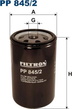 Filtron PP845/2 - Kraftstofffilter alexcarstop-ersatzteile.com