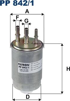 Filtron PP 842/1 - Kraftstofffilter alexcarstop-ersatzteile.com