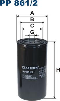 Filtron PP861/2 - Kraftstofffilter alexcarstop-ersatzteile.com