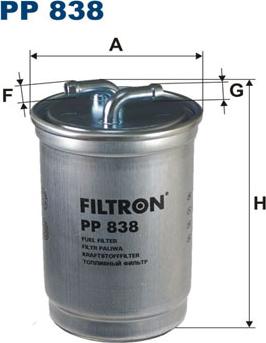 Filtron PP838 - Kraftstofffilter alexcarstop-ersatzteile.com