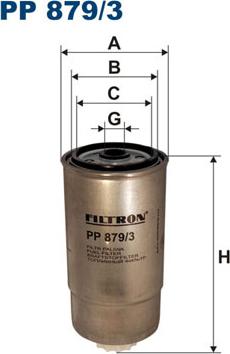 Filtron PP879/3 - Kraftstofffilter alexcarstop-ersatzteile.com