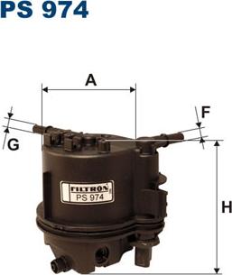 Filtron PS974 - Kraftstofffilter alexcarstop-ersatzteile.com