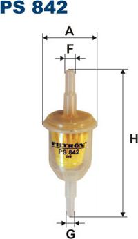 Filtron PS842 - Kraftstofffilter alexcarstop-ersatzteile.com