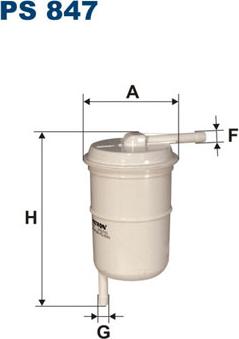 Filtron PS847 - Kraftstofffilter alexcarstop-ersatzteile.com