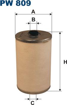 Filtron PW809 - Kraftstofffilter alexcarstop-ersatzteile.com