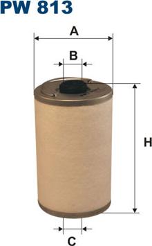 Filtron PW813 - Kraftstofffilter alexcarstop-ersatzteile.com