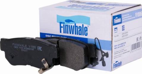 Finwhale V1006 - Bremsbacke alexcarstop-ersatzteile.com