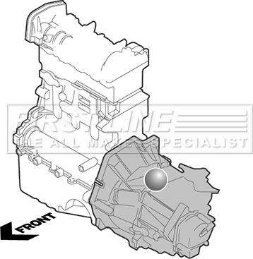 First Line FEM4357 - Lagerung, Motor alexcarstop-ersatzteile.com