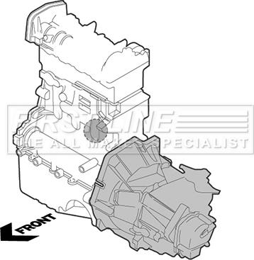 First Line FEM3843 - Lagerung, Motor alexcarstop-ersatzteile.com