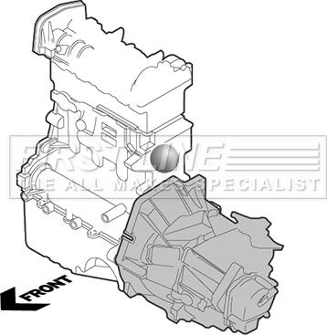 First Line FEM3841 - Lagerung, Motor alexcarstop-ersatzteile.com