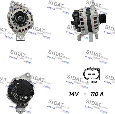 Fispa A12BH0924A2 - Generator alexcarstop-ersatzteile.com