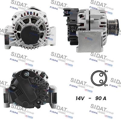 Fispa A12VA0001A2 - Generator alexcarstop-ersatzteile.com