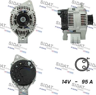 Fispa A12VA0388A2 - Generator alexcarstop-ersatzteile.com