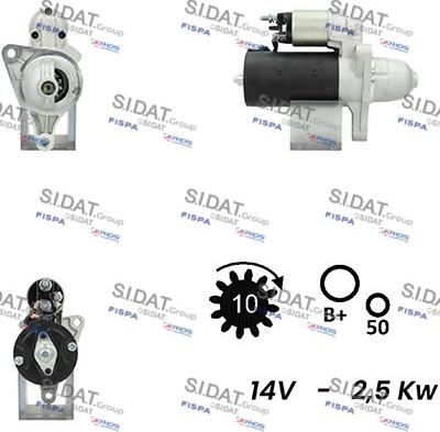 Fispa S12BH0396A2 - Starter alexcarstop-ersatzteile.com