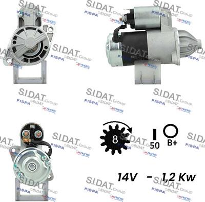 Fispa S12MH0547A2 - Starter alexcarstop-ersatzteile.com