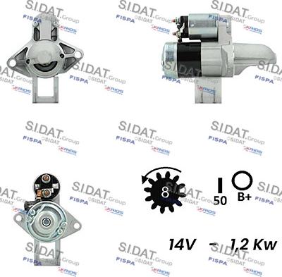 Fispa S12MH0219A2 - Starter alexcarstop-ersatzteile.com