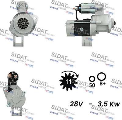 Fispa S24MH0032A2 - Starter alexcarstop-ersatzteile.com