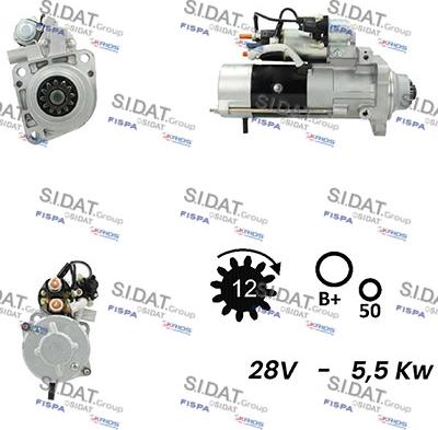 Fispa S24MH0021A2 - Starter alexcarstop-ersatzteile.com