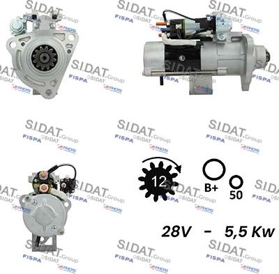 Fispa S24MH0109A2 - Starter alexcarstop-ersatzteile.com