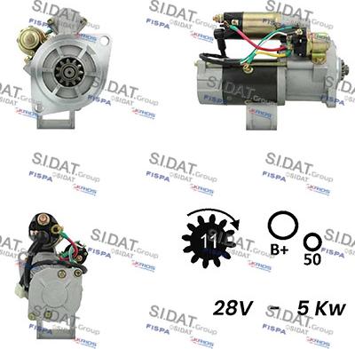 Fispa S24MH0138A2 - Starter alexcarstop-ersatzteile.com