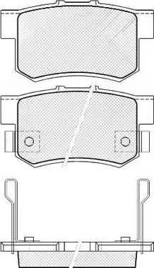 Koreastar KBPD-048 - Bremsbelagsatz, Scheibenbremse alexcarstop-ersatzteile.com