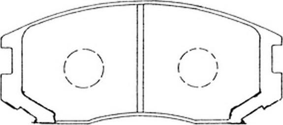 FIT FP0602 - Bremsbelagsatz, Scheibenbremse alexcarstop-ersatzteile.com