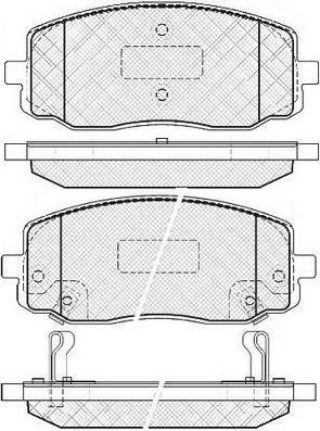 FIT FP0002 - Bremsbelagsatz, Scheibenbremse alexcarstop-ersatzteile.com