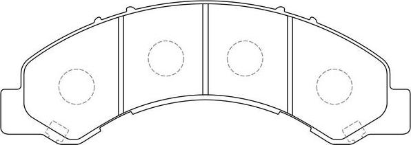 FIT FP0825 - Bremsbelagsatz, Scheibenbremse alexcarstop-ersatzteile.com