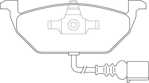 FIT FP0768E - Bremsbelagsatz, Scheibenbremse alexcarstop-ersatzteile.com