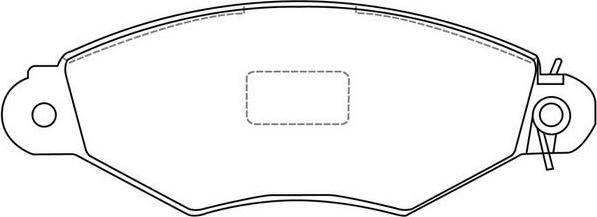 FIT FP1499 - Bremsbelagsatz, Scheibenbremse alexcarstop-ersatzteile.com