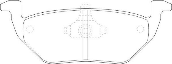 FIT FP1055 - Bremsbelagsatz, Scheibenbremse alexcarstop-ersatzteile.com