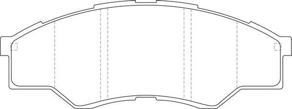 FIT FP1073 - Bremsbelagsatz, Scheibenbremse alexcarstop-ersatzteile.com