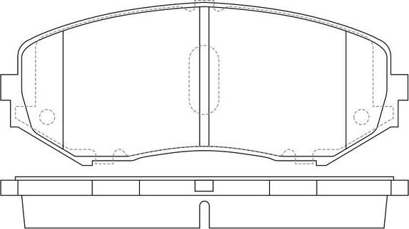 Spidan 32988 - Bremsbelagsatz, Scheibenbremse alexcarstop-ersatzteile.com