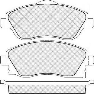 FIT FP1176 - Bremsbelagsatz, Scheibenbremse alexcarstop-ersatzteile.com