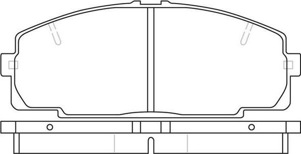 FIT FP1344 - Bremsbelagsatz, Scheibenbremse alexcarstop-ersatzteile.com