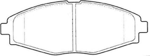 FIT FP1321 - Bremsbelagsatz, Scheibenbremse alexcarstop-ersatzteile.com