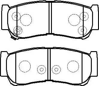 BENDIX 572608X - Bremsbelagsatz, Scheibenbremse alexcarstop-ersatzteile.com