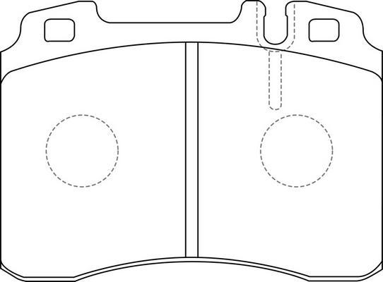 FIT FP1248 - Bremsbelagsatz, Scheibenbremse alexcarstop-ersatzteile.com