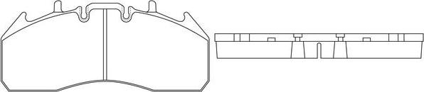 FIT FP3355 - Bremsbelagsatz, Scheibenbremse alexcarstop-ersatzteile.com