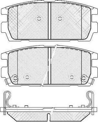 Valeo GDB1716 - Bremsbelagsatz, Scheibenbremse alexcarstop-ersatzteile.com